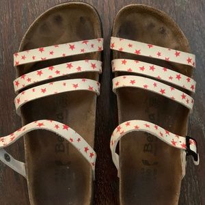 Betula by Birkenstock, 4-Strap with stars, size 39